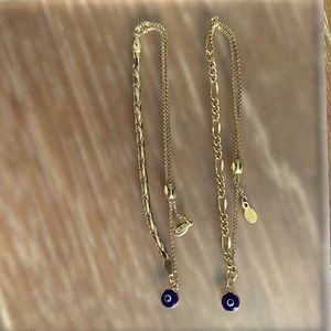 Alex and ani Evil Eye Precious Pull Chain Bracelets